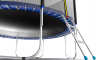 EVO JUMP External 12ft (Blue) Батут с внешней сеткой и лестницей, диаметр 12ft (синий) - Sport Kiosk