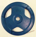 Блин, диск обрезиненный цветной (D 50 мм.) 20 кг. - Sport Kiosk