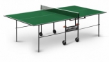 Теннисный стол Olympic Optima  - компактный стол для небольших помещений со встроенной сеткой - Sport Kiosc