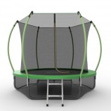 Батут EVO JUMP Internal 8ft (244 см) с внутренней сеткой и лестницей+ нижняя сеть - Sport Kiosk