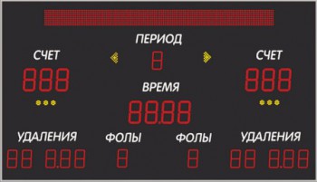 Электронное спортивное табло №1 (комбинированное) - Sport Kiosk