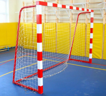 Ворота для мини-футбола и гандбола 300 х 200 х 100 см рама 80 мм сертиф. в соответствии с ГОСТ 55665-2013 - Sport Kiosc